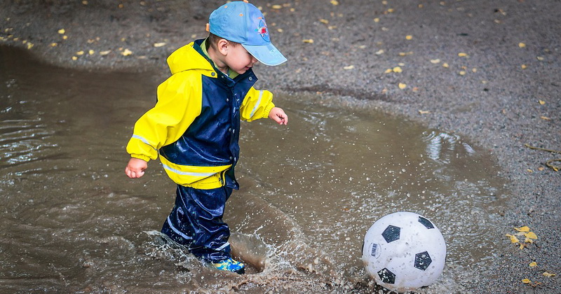 football games for kids games in the rain